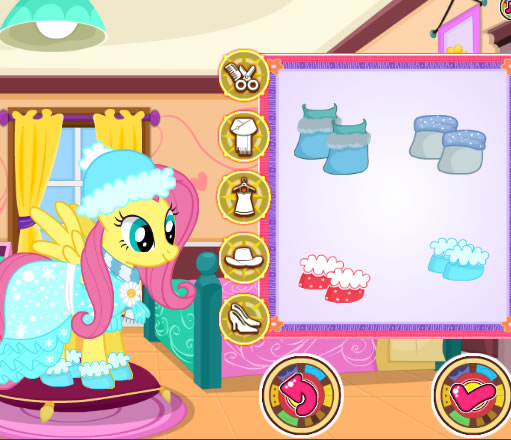 Én kicsi pónim téli öltöztetős