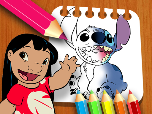 Lilo és Stich színező