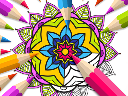 Mandala színező online